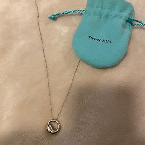 Tiffany Elsa Peretti Eternal Circle Necklace